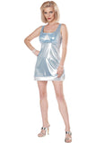 California Costumes Hs Reunion Mini-Dress School Adult Women Halloween Costume