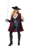 LADY MUSKETEER/ADULT California Costume 01427
