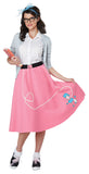 50'S POODLE SKIRT / ADULT California Costume  01466
