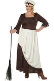 COLONIAL VILLAGE WOMAN/PLUS California Costume  01752