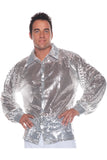 Silver Sequin Shirt Underwraps 29182