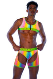 Reflective Chaps With Stud Detail Roma  6535