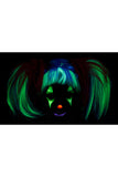 Glow In The Dark Punk Pigtails California Costume 7020/062