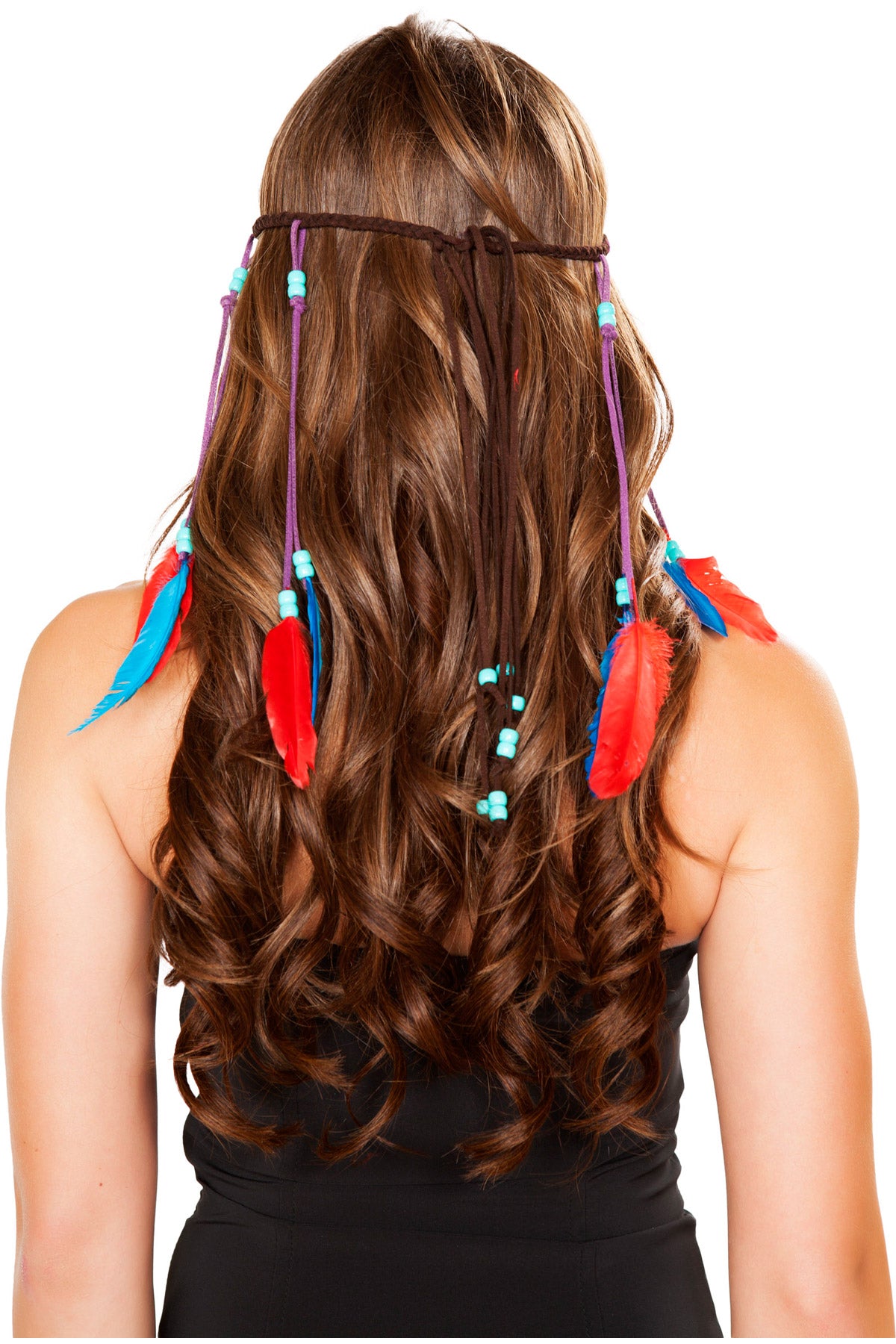 Brown Indian Headband Roma H4726