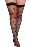 Playboy Bunny Noir Stockings Roma PBLI122