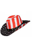 American Flag Cowboy Hat Underwraps  30902