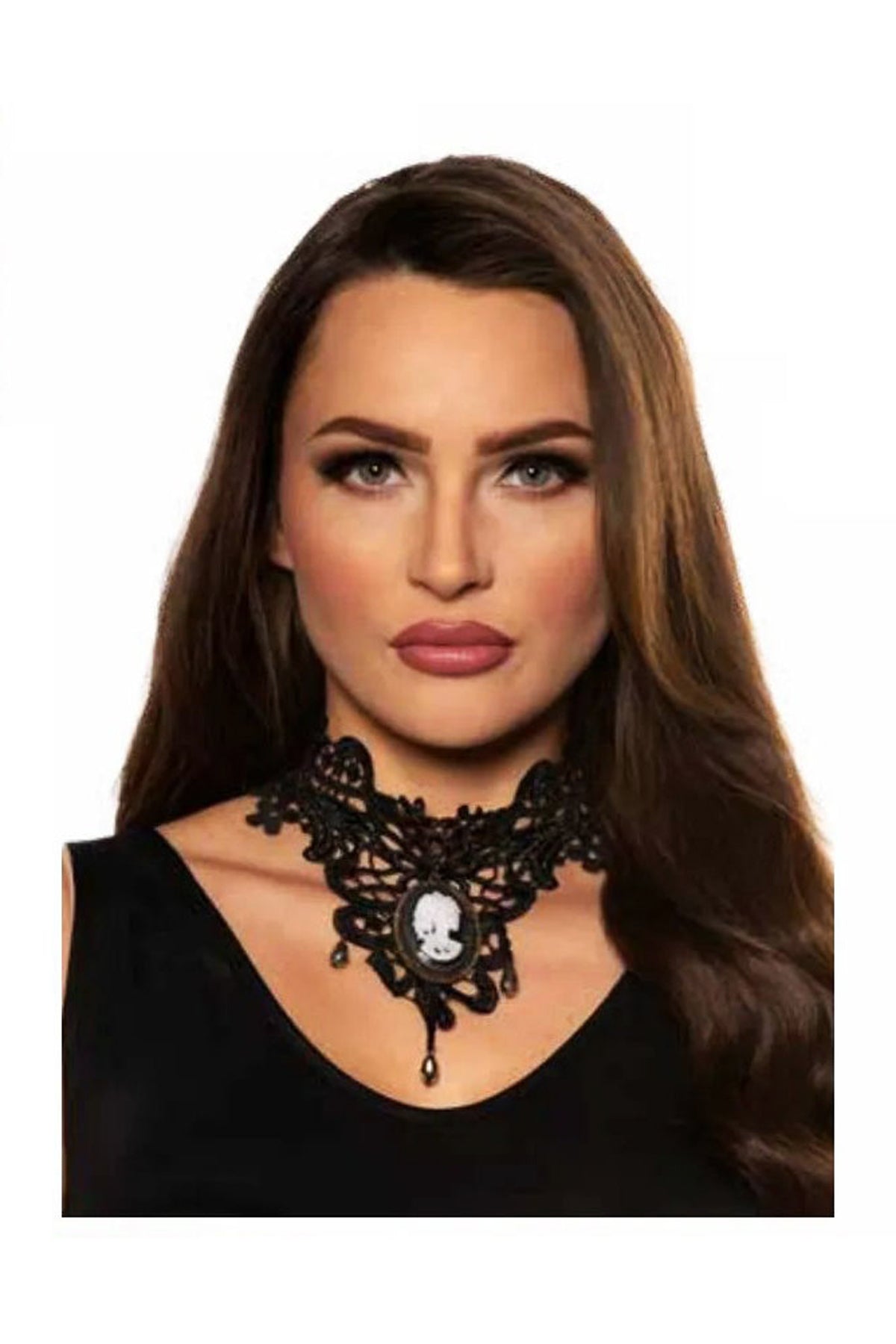 Gothic Skeleton Choker Underwraps 30909