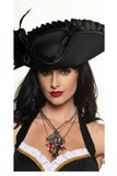 Pirate Cross Necklace Set Underwraps 30919