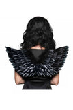 Black Feather Wings (Double Sided) Underwraps 31072