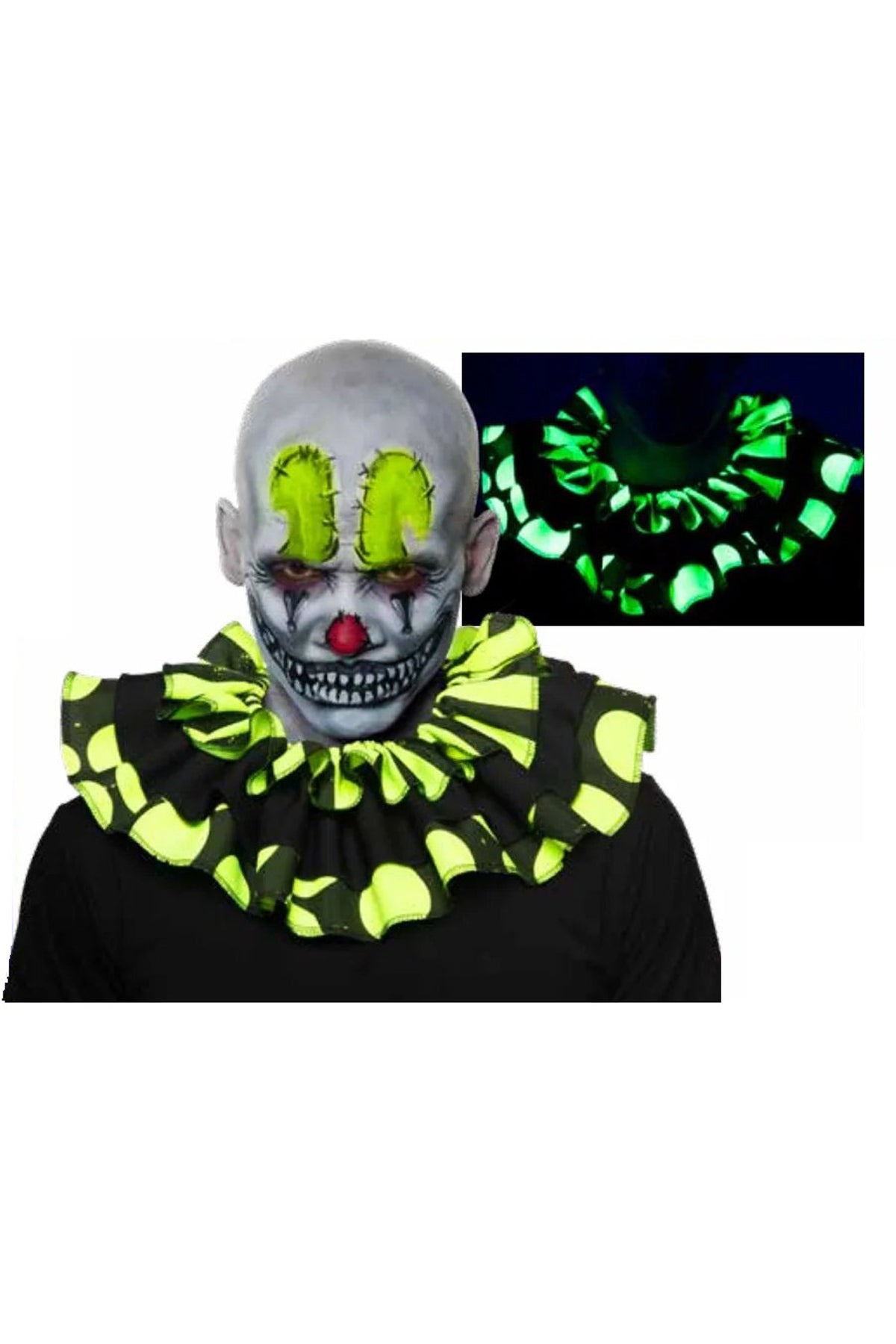 Blacklight Reactive -Clown Collar Underwraps 31122