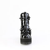 4 3/4" Heel, 2 1/4" Pf Ankle Boot, Inside Zip Pleaser Demonia ASSAULT/72