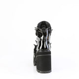 4 3/4" Heel, 2 1/4" Pf Ankle Boot, Inside Zip Pleaser Demonia ASSAULT/72