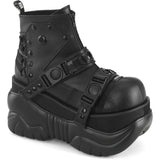 3" Pf Ankle Boot, Back Zip Pleaser Demonia BOXER/60