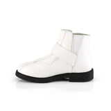 1" Stacked Heel Men's Ankle Boot Pleaser Funtasma CLONE/102