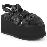 3 1/2" Platform Slingback Pleaser Demonia DAMNED/27