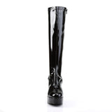Sexy Exotic Gogo Dancer Knee High Platform Stack Heels Boots Shoes Pleaser Funtasma EXOTICA/2000