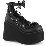 4 1/2" Platform Wrap Around Ankle Shoe Pleaser Demonia KERA/18