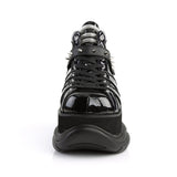 3" PF Lace-Up Ankle Bootie w/ Velcro Strap Pleaser Demonia NEPTUNE/100