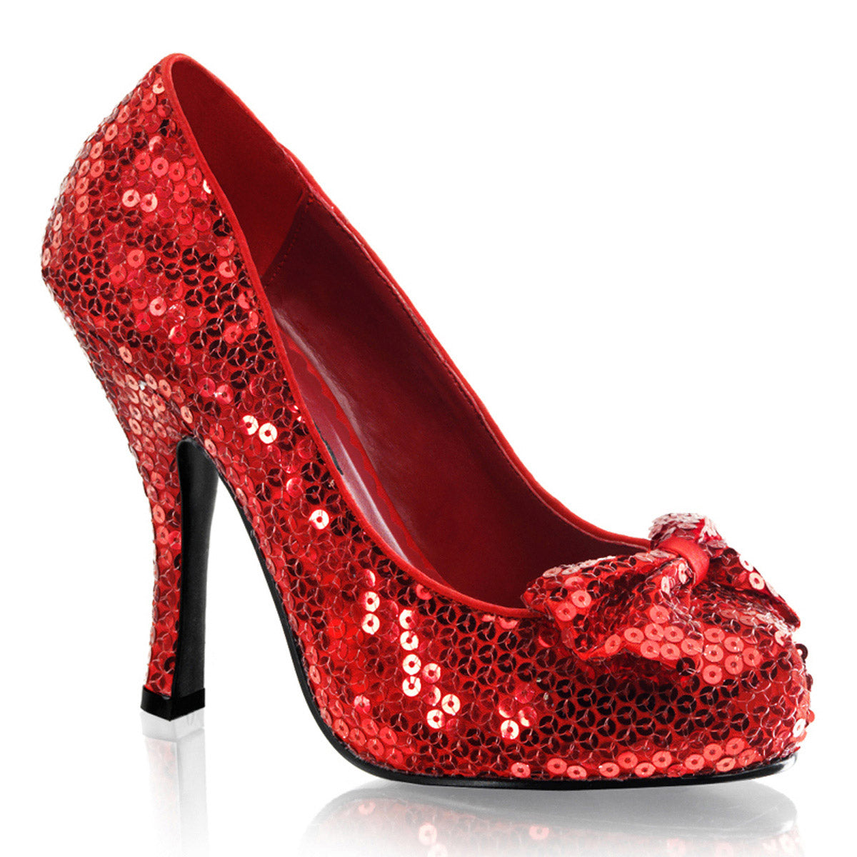 Sexy Dorothy Hidden Platform Sequins All Over Pumps High Heels Shoes Pleaser Funtasma OZ/06