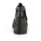 4" Wedge Pf Bootie W/Snap Buckle Detail Pleaser Demonia STOMP/15