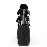 5 1/2" PF Ankle Boot w/ 3 Buckle Straps, Back Zip Pleaser Demonia SWING/105