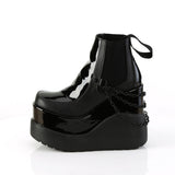 5" Wedge Tiered Platform Ankle Boot Pleaser Demonia VOID50/B