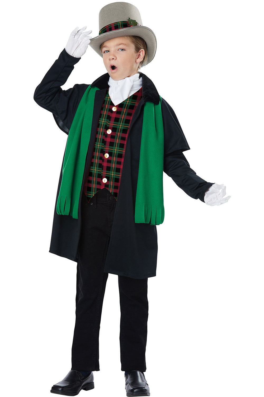 HOLIDAY CAROLER BOY/CHILD California Costume 00548