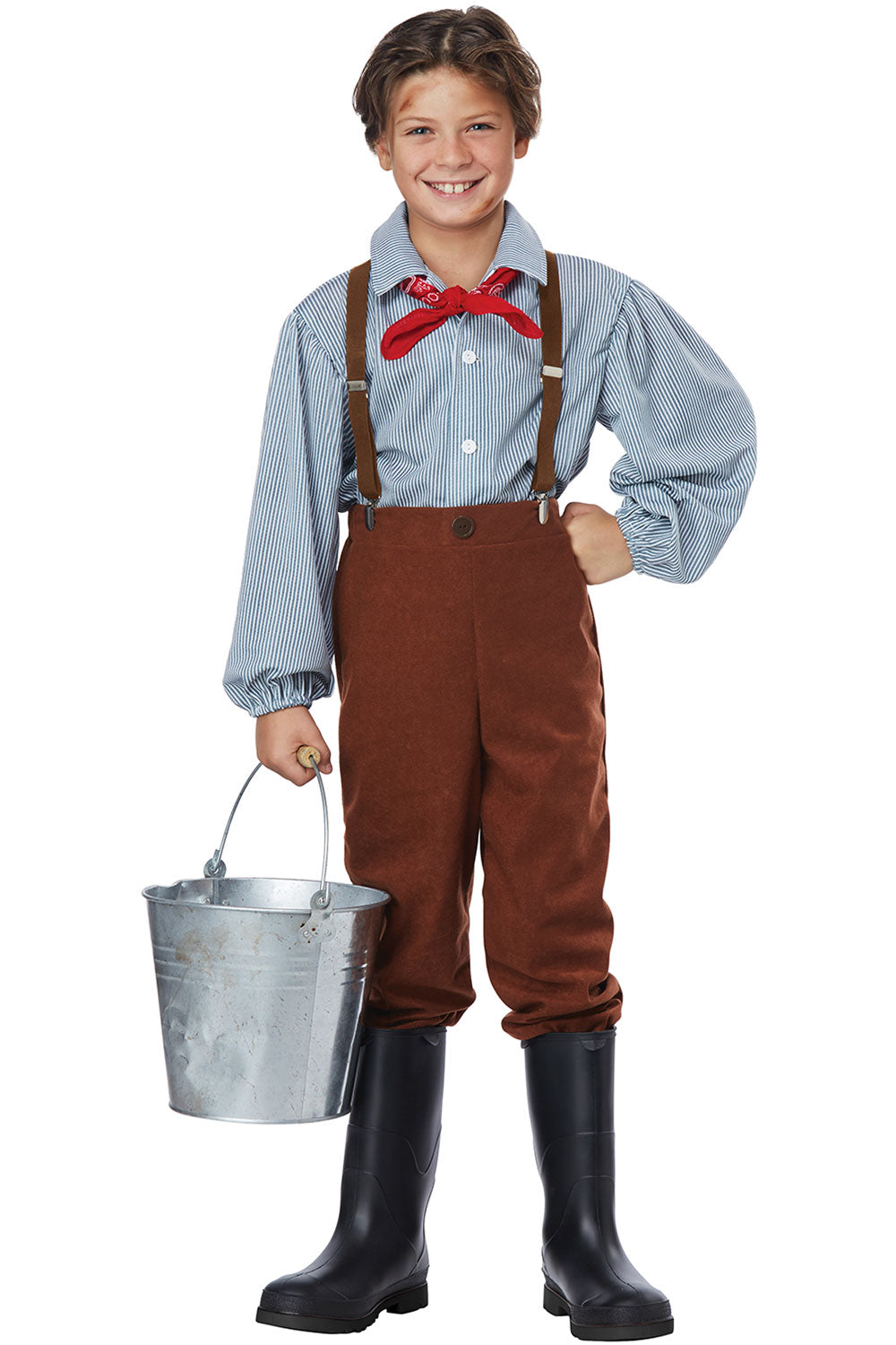 California Costumes Pioneer Boy Kids Boys Halloween Costume