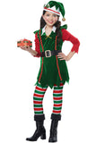 FESTIVE ELF/CHILD California Costume 00604