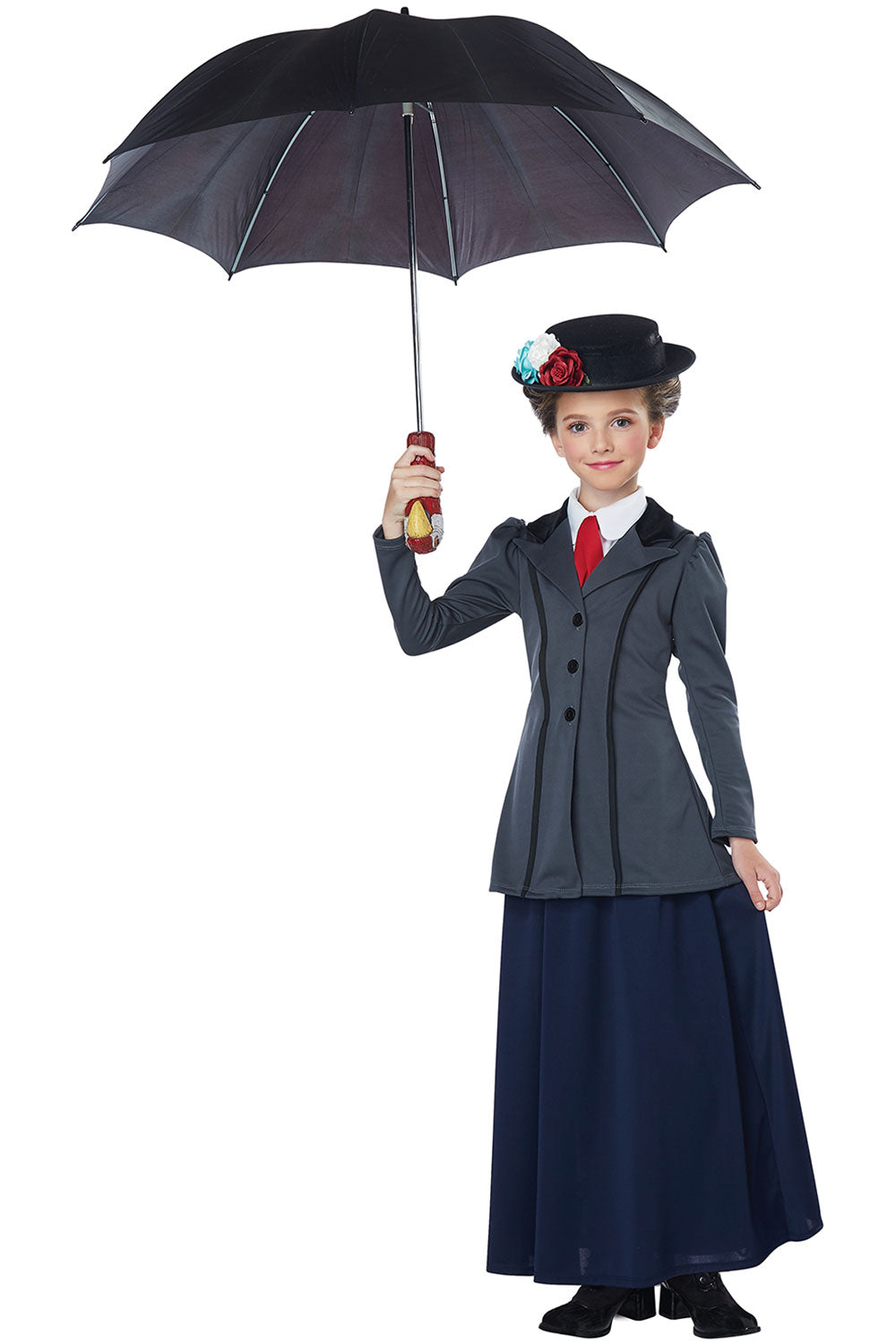 California Costumes English Nanny Kids Girls Halloween Costume