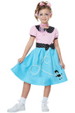 50'S SOCK HOP DRESS / CHILD California Costume 00626