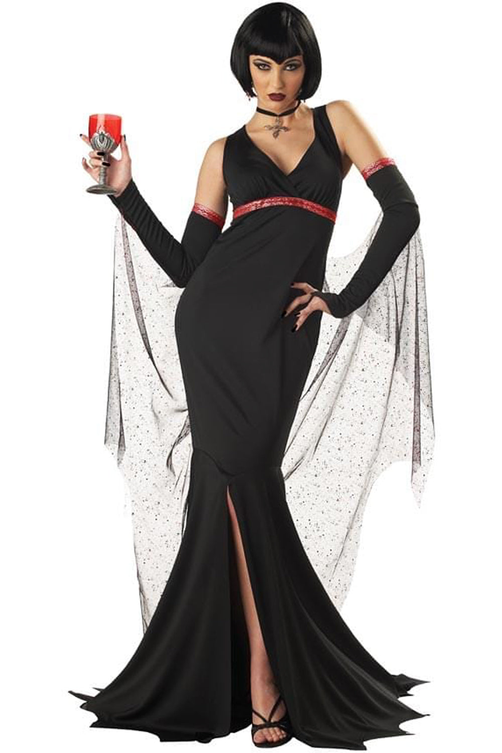 California Costumes Immortal Seductress Vampire Adult Women Halloween Costume