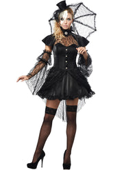 California Costumes Victorian Doll Adult Women Halloween Costume