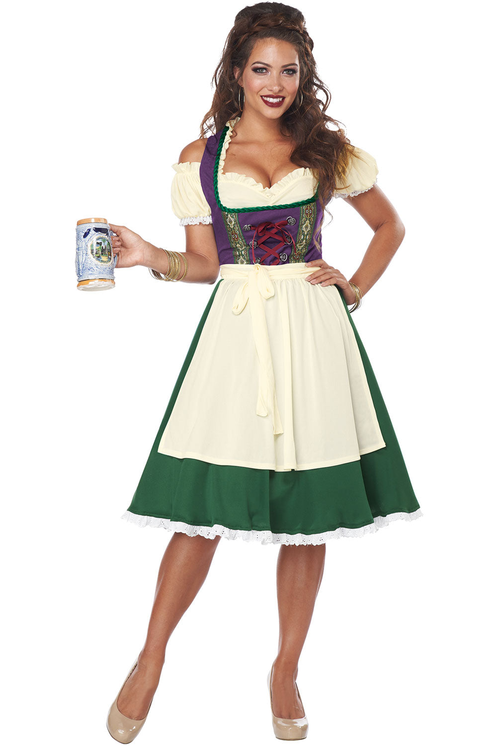 California Costumes Bavarian Beer Maid Oktoberfest Adult Women Costume