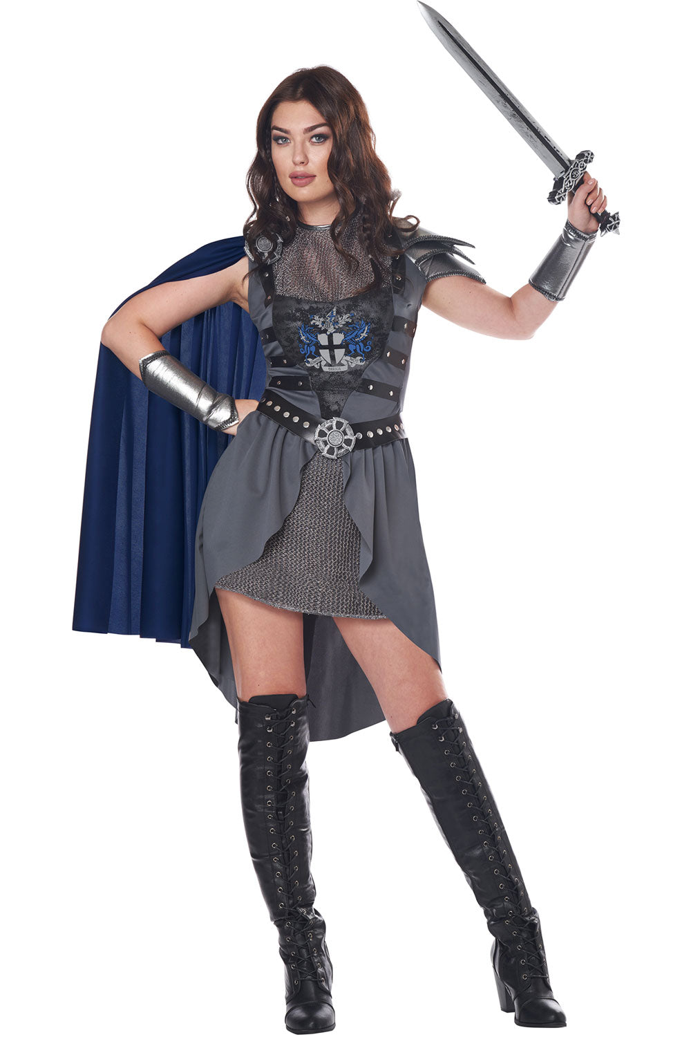 LADY KNIGHT/ADULT California Costume 01419