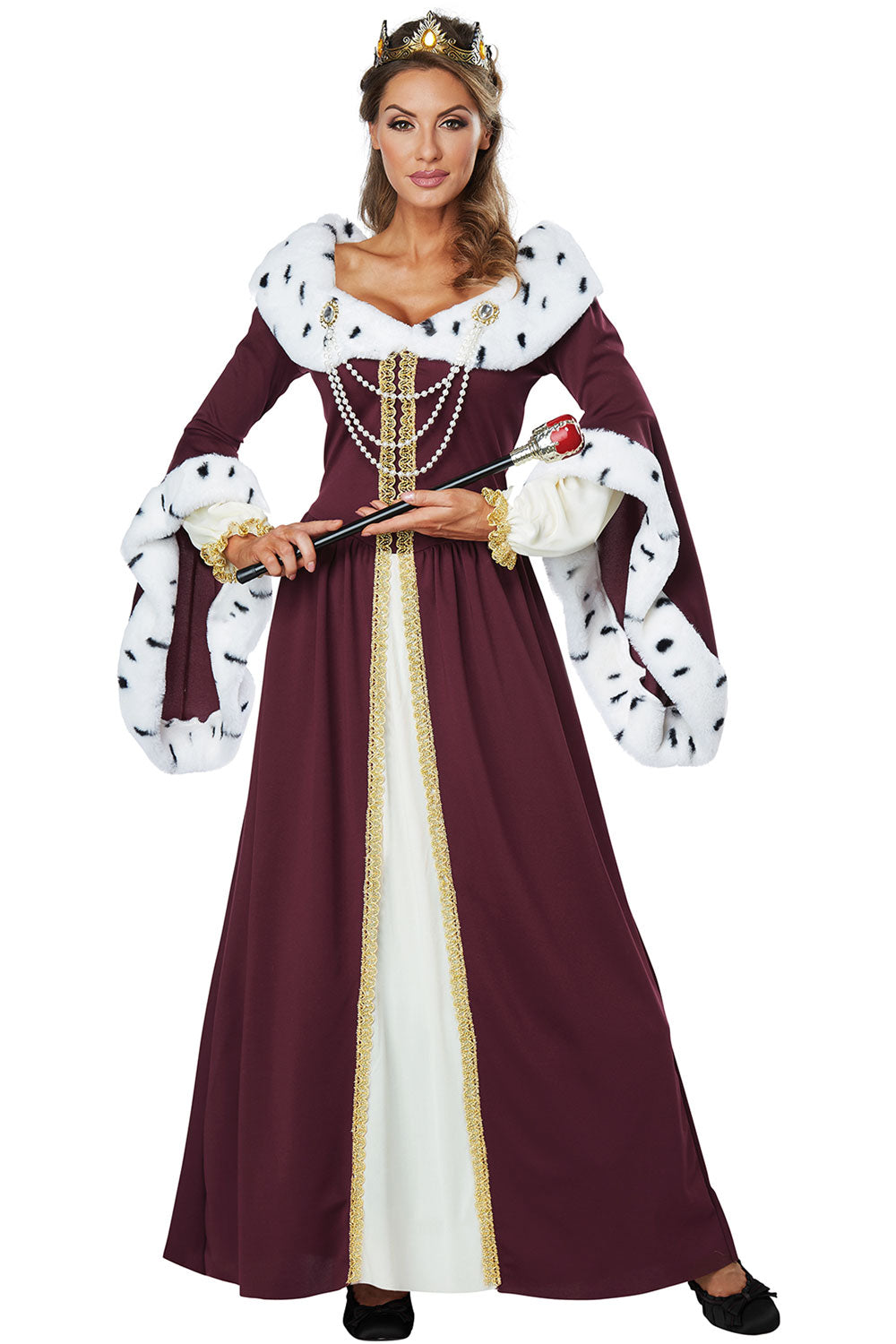 California Costumes Royal Storybook Queen Medieval Adult Women Halloween Costume