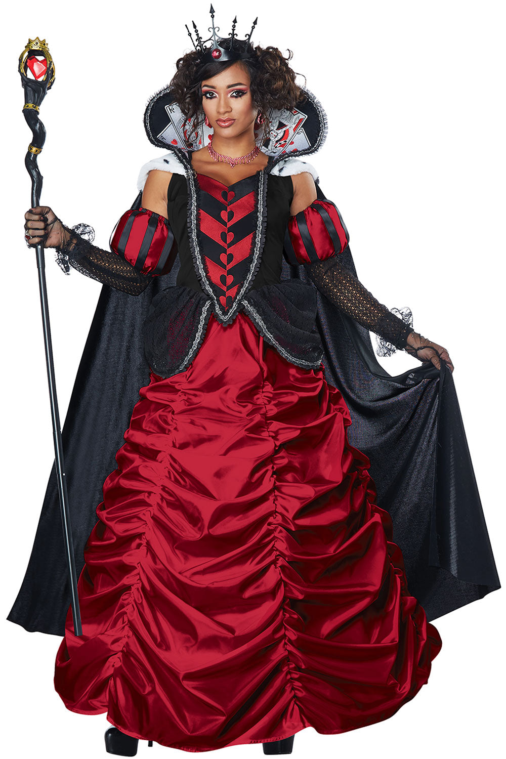 DARK QUEEN OF HEARTS / ADULT California Costume 01473