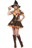 California Costumes Sassy Scarecrow Plus Size Women Halloween Costume