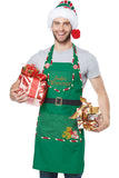 SANTA'S WORKSHOP APRON/ADULT California Costume 01495