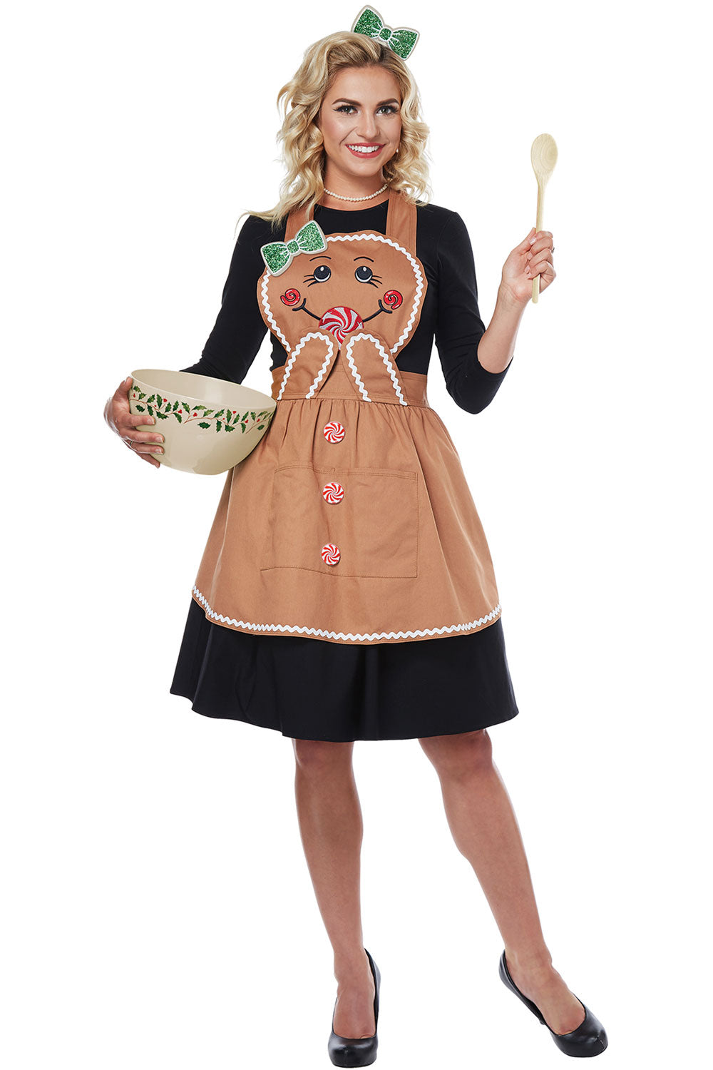 GINGERBREAD APRON/ADULT California Costume 01497