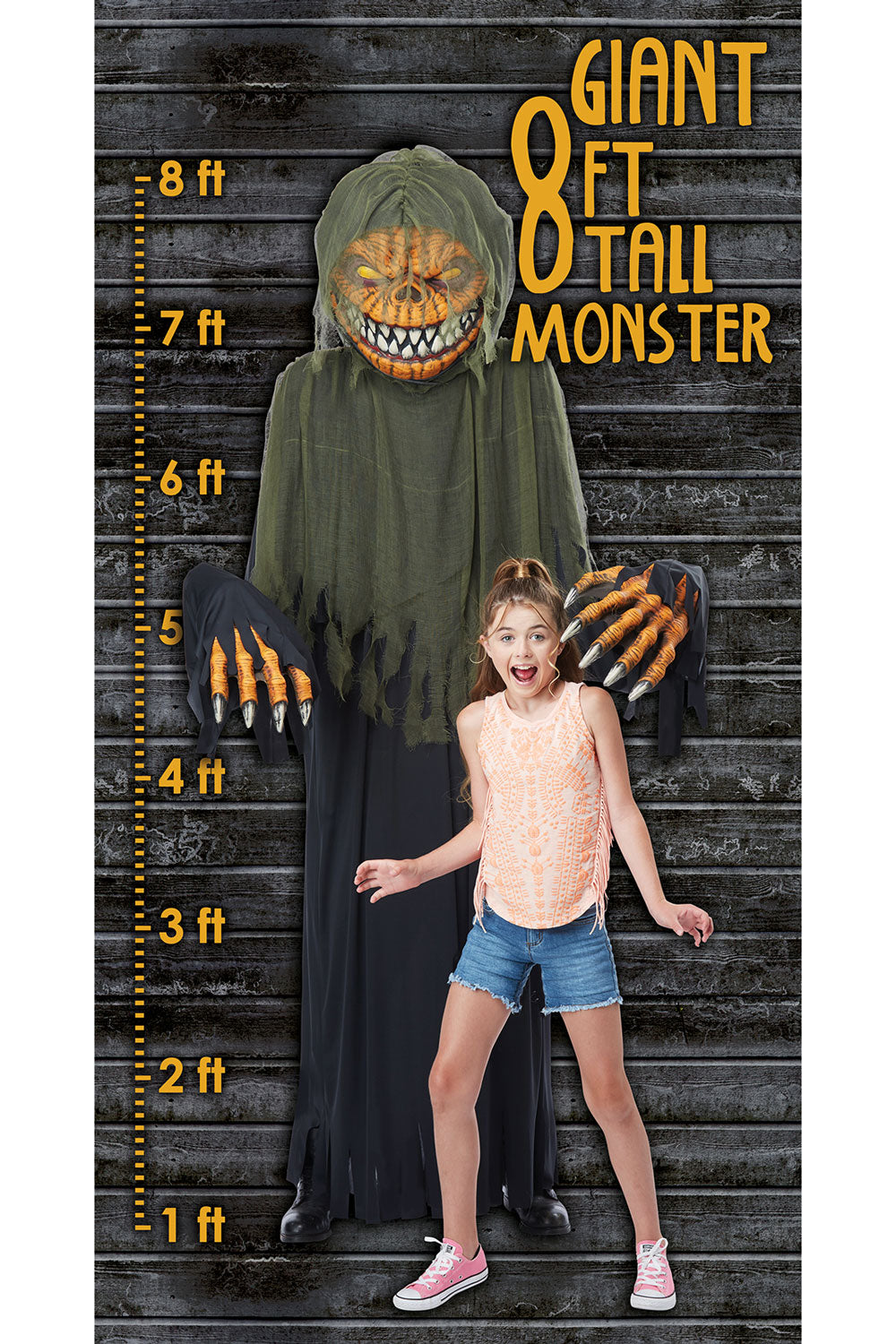 TOWERING TERROR PUMPKIN/ADULT California Costume 01523