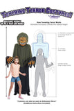 TOWERING TERROR PUMPKIN/ADULT California Costume 01523