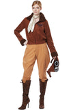 AMELIA EARHART/AVIATOR/ADULT California Costume 01524
