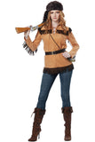 California Costumes Frontier Lady Western Adult Women Halloween Costume