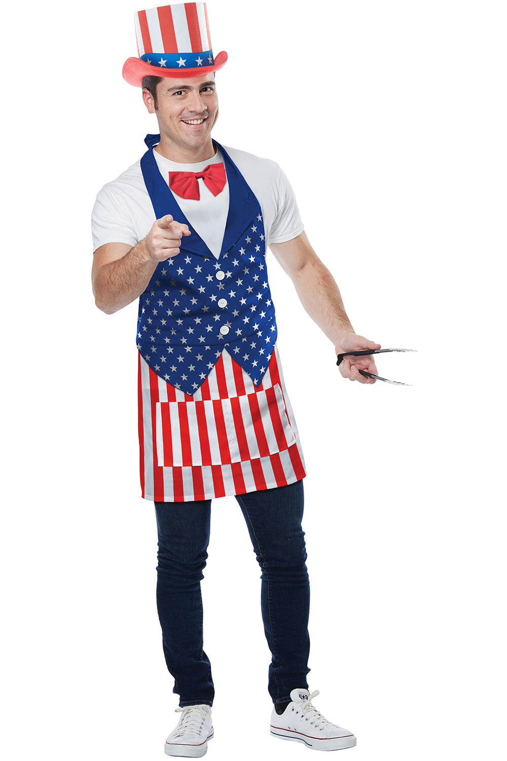 California Costumes 4Th Of July Apron Adult Men Halloween Costume