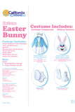 Deluxe Easter Bunny/Plus California Costume  01567PLUS