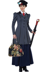 ENGLISH NANNY/ADULT California Costume 01568