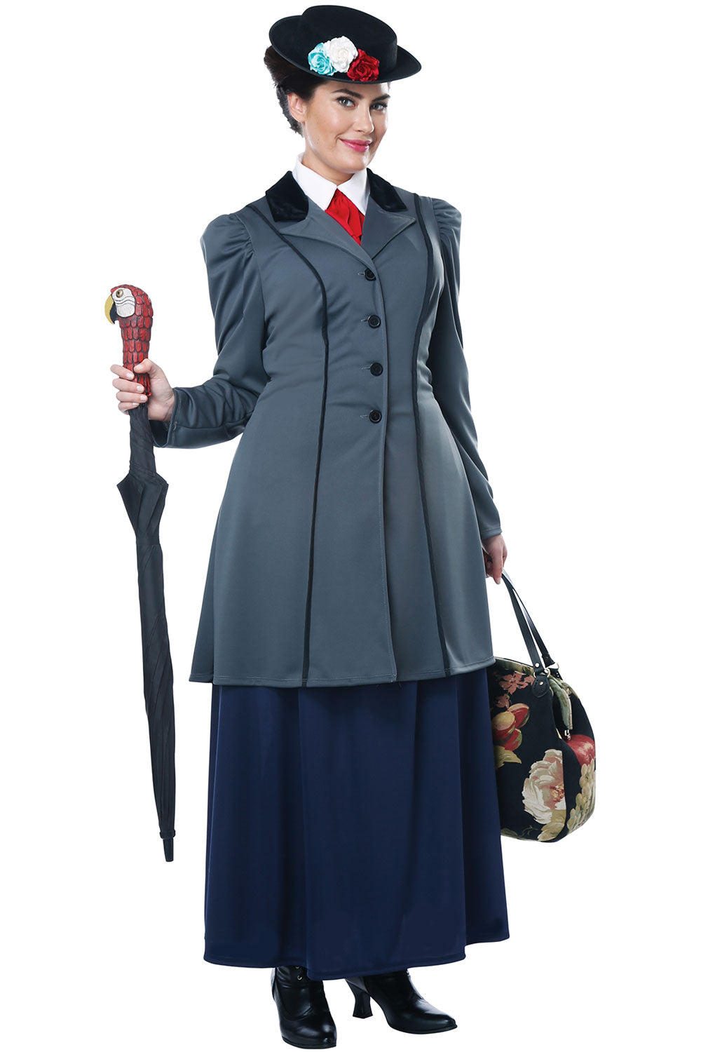ENGLISH NANNY/PLUS California Costume 01785