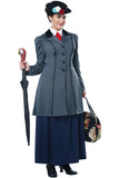 ENGLISH NANNY/PLUS California Costume 01785