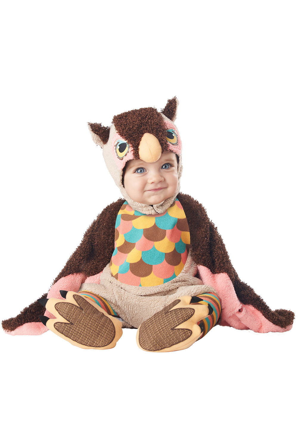 California Costumes Nocturnal Cutie Colorful Feathers Midnight Owlette Bird Animal Infant Girls Halloween Costume